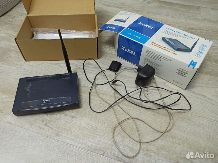 Adsl2+ модем Wi-Fi роутер Zyxel P-660HTW2 EE