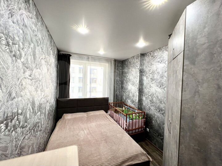 3-к. квартира, 61 м², 4/17 эт.