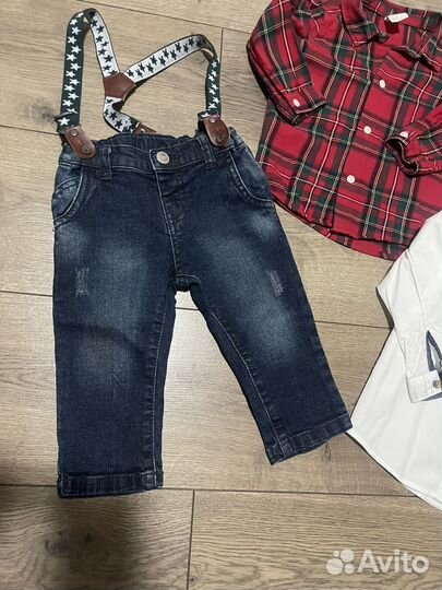 Рубашки H&M и джинсы
