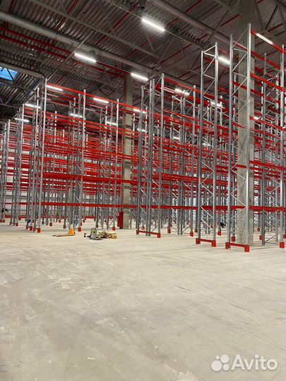 Сборка, установка паллетных стеллжей