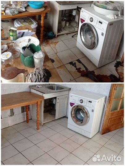 Разбор и уборка запущенных, захламлëнных квартир