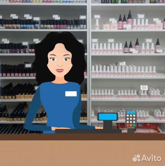 Продавец-консультант в ногтевой магазин