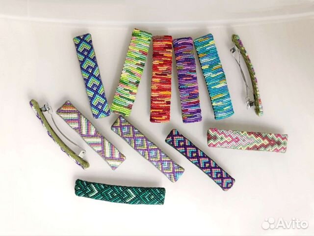 Заколка автомат ручной работы