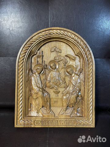 Резные иконы из дерева