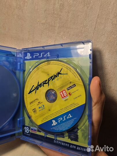 Cuberpunk 2077 ps4,диск