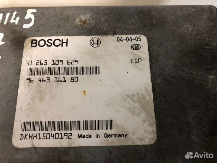 Другие эбу моторного отсека Peugeot 607 2.2 2004