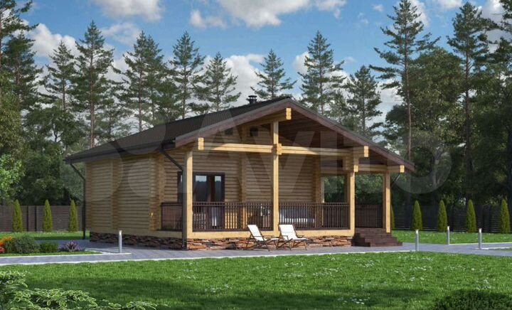 Дом 50 м² на участке 6 сот.