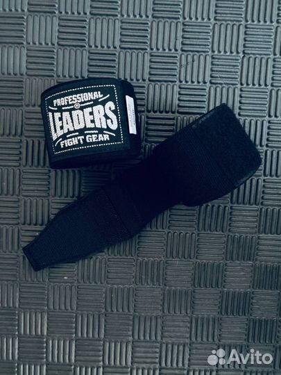 Бинты боксерские leaders semi elastic 50/50 4,5 м