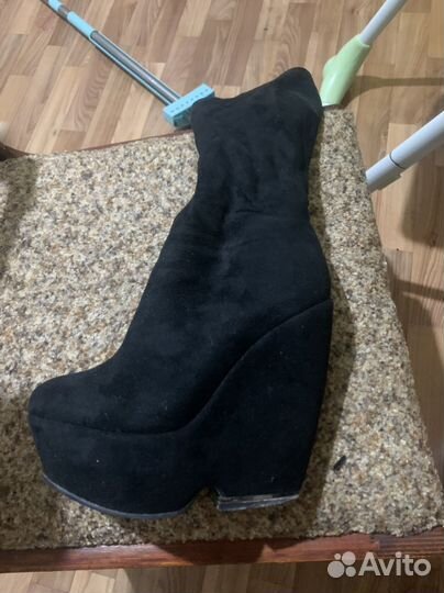 Сапоги ботфорты 35 размер