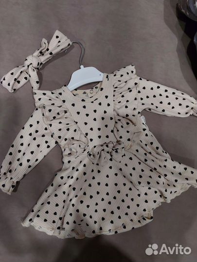 Платье для девочки 62 68
