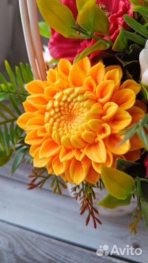 Букет из мыла