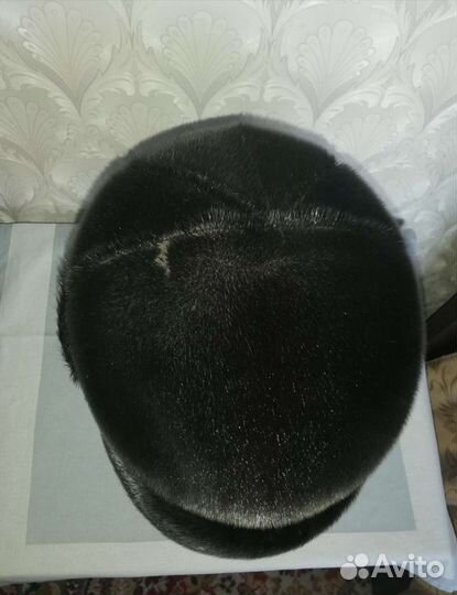 Шапка из нерпы мужская размер 58-60