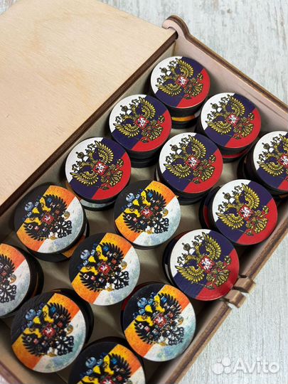 Фишки для нард деревянные