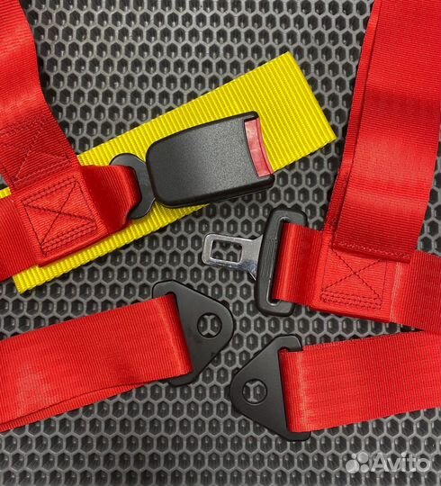 Ремень безопасности RAStp, 4-х точечные, стандартн