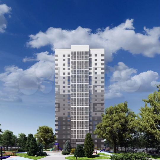 2-к. квартира, 59,6 м², 6/21 эт.