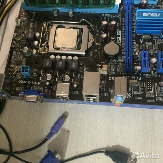 Core i5 3470 3.20ггц+ мамка+ Озу 4гб