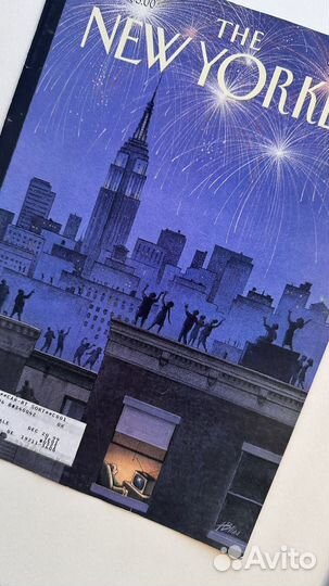 Обложка в рамке The New Yorker от 5 июля 1999