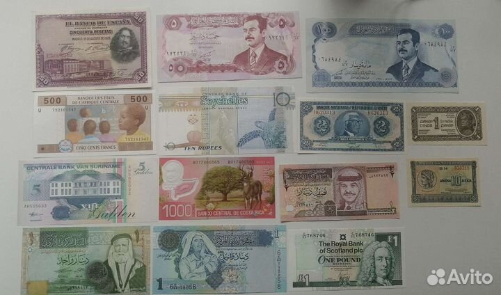 Банкноты стран мира