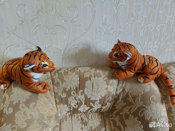 Мягкая игрушка тигр 2 шт