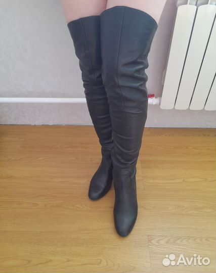 Сапоги ботфорты