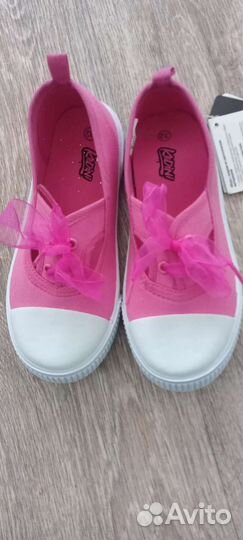 Кеды для девочки новые