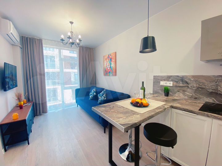 Квартира-студия, 40 м², 4/6 эт.