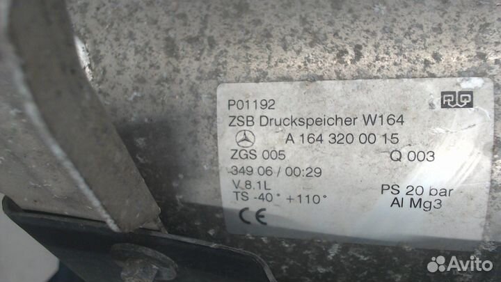 Ресивер Mercedes ML W164, 2007