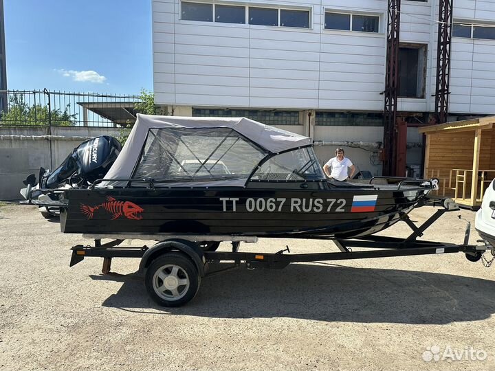Лодка с мотором Wyatboat 460 pro