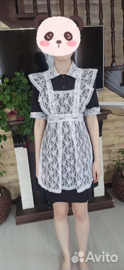 Школьная форма с фартуком
