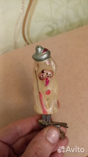 Елочные игрушки СССР, пёс Мастино