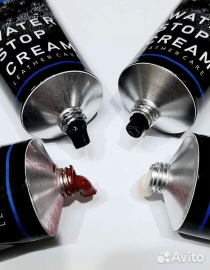 Большая цветовая гамма кремов для обуви хорошего к