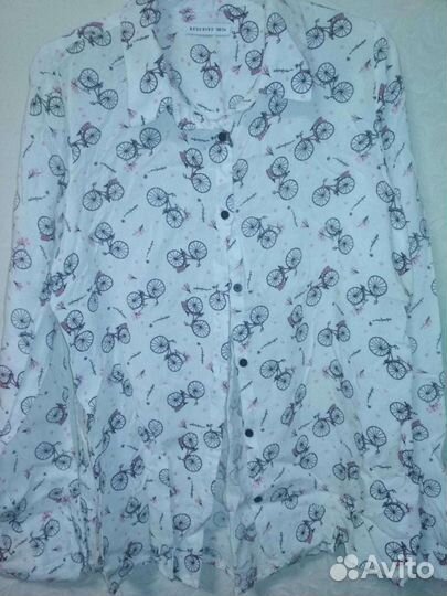 Белая рубашка для девочки