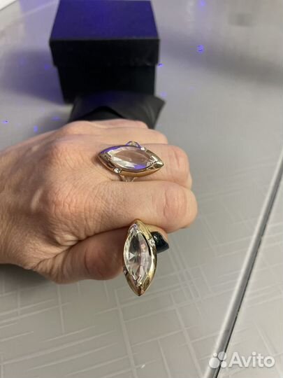 Набор серьги и кольцо