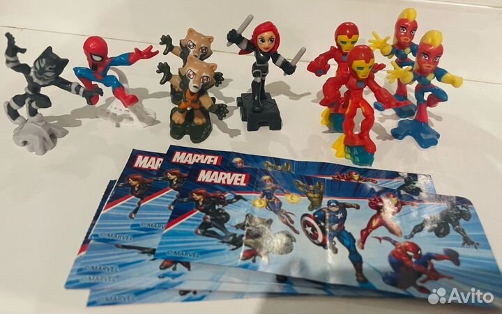 Киндер-сюрприз marvel / DC Comics