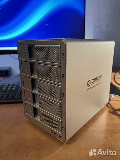 Дисковое хранилище Orico 9558U3, USB3.0,uasp