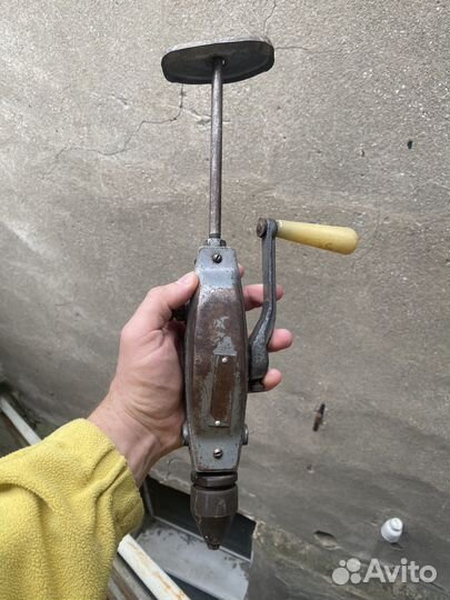 Ретро Ручной коловорот дрель СССР