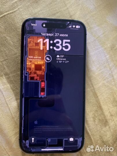 iPhone 14 pro 256 gb deep purple