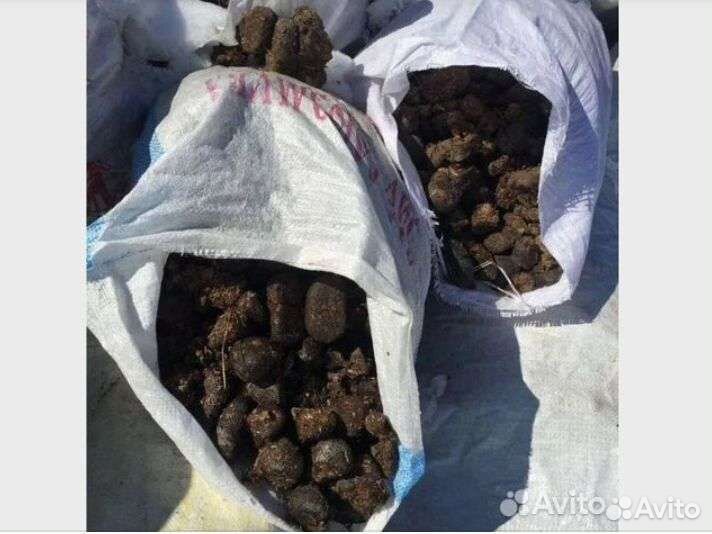 Навоз в мешках