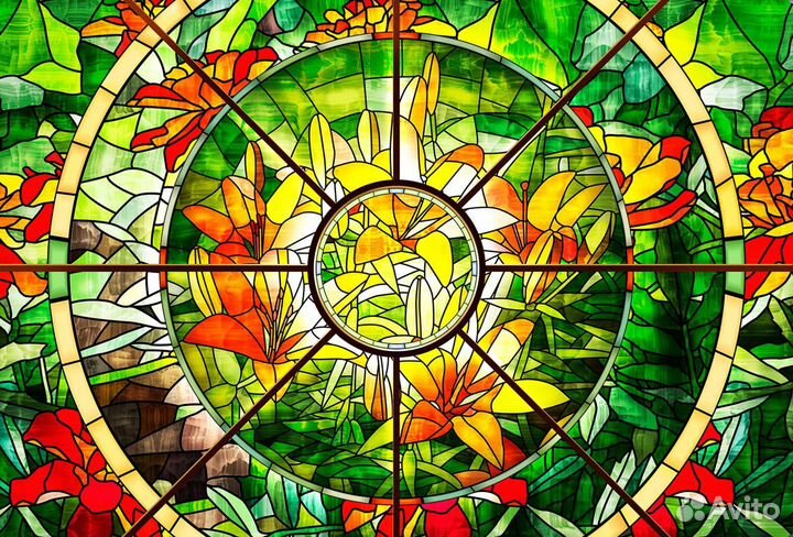 Оформление интерьера. Витраж, Мозаика, Живопись