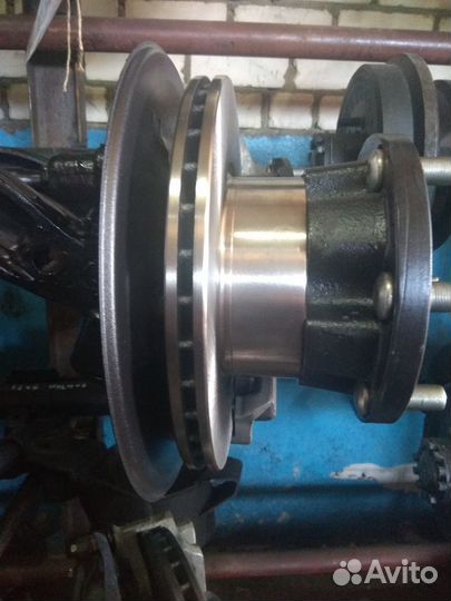 Ось передняя в сборе на Газель 3302. Бизнес с торм