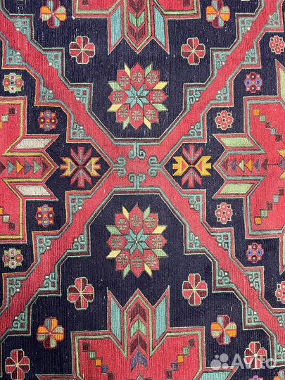 Ковер 825. Антикварный сумах конца 19 века.Шерсть