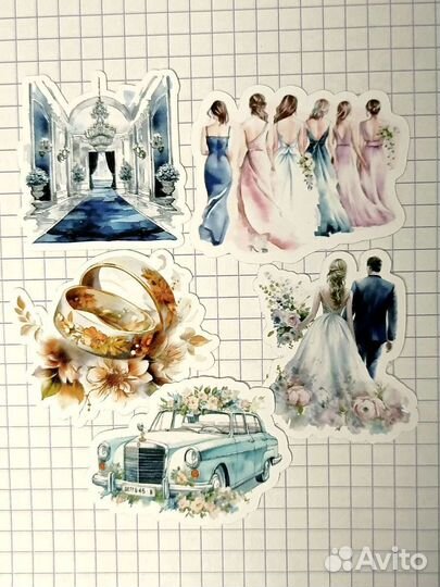 Высечки для скрапбукинга Свадьба