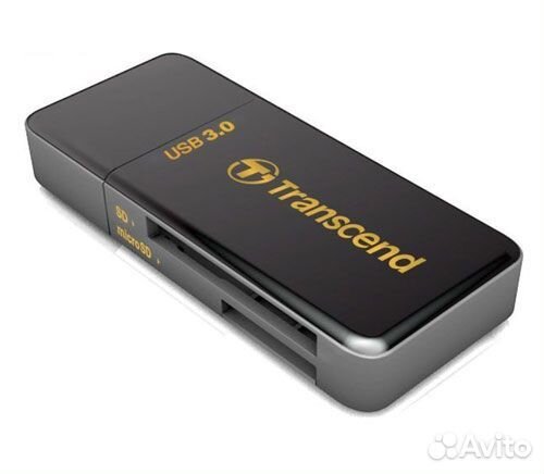 Карт-ридер Transcend RDF5 USB 3.0, SD\microSD