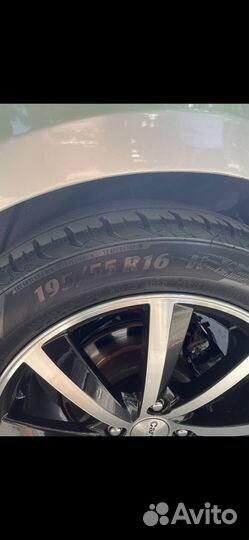 Литые диски r16 4x100 с резиной