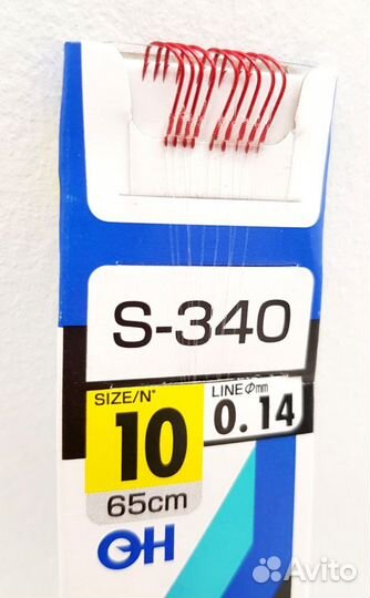 Крючки с поводками owner для рыбалки