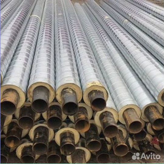 Труба в изоляции ППУ-оц 57х3,5 мм/125 мм