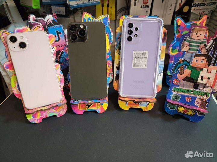 Подставка для телефона из дерева