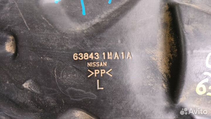 Подкрылок лев. перед. nissan fuga