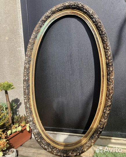 Винтаж / Старинная овальная рама