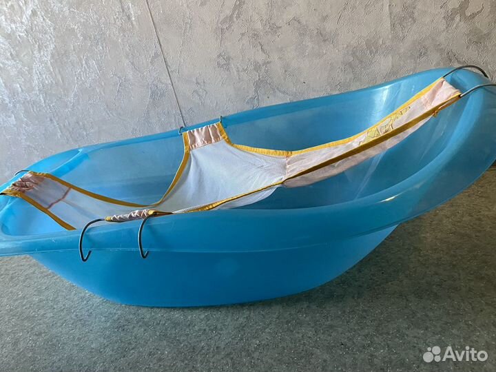 Ванночка анатомическая детская+Гамак